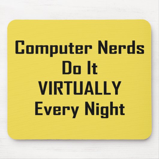 Tapis De Souris Nerds occupés (Devant)
