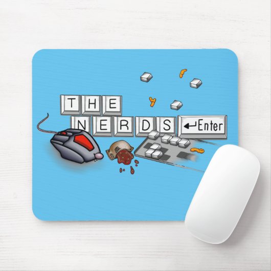 Tapis De Souris Nerds - PC Master Race Pad plat (Avec souris)