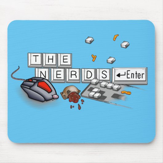 Tapis De Souris Nerds - PC Master Race Pad plat (Devant)