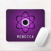 Tapis De Souris Nerdy Atomic Mousepad, Violet (Avec souris)