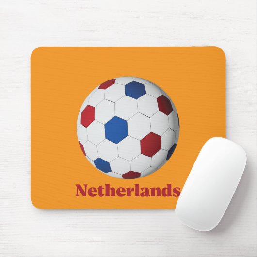 Tapis De Souris Netherlands Soccer (Avec souris)