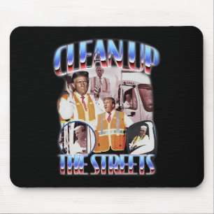 Tapis De Souris Nettoyer Les Rues Élection Trump 2024 Trump Gar