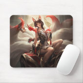 Tapis De Souris Neuf Mousepad renard de queue | Mousepad personnal (Avec souris)