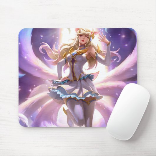 Tapis De Souris Neuf Mousepad renard de queue | Mousepad personnal (Avec souris)