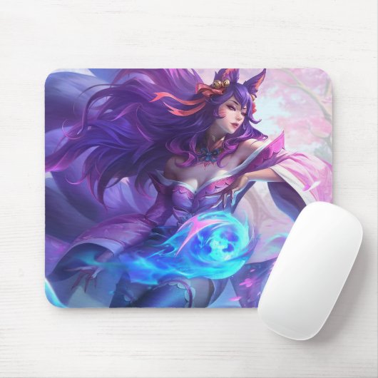 Tapis De Souris Neuf Mousepad renard de queue | Mousepad personnal (Avec souris)