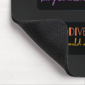 Tapis De Souris Neurodiversité colorée (Coin)
