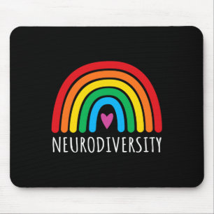 Tapis De Souris Neurodiversité Sensibilisation sur l'autisme arc-e