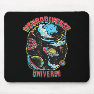 Tapis De Souris Neurodiversité Univers Neurodiversité Embrasser Ad