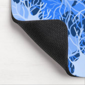 Tapis De Souris Neurones bleus du réseau neuronal (Coin)