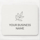 Tapis De Souris Neutral Minimalist Small Business Botanical (Devant)