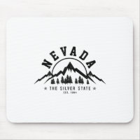 Nevada Est. 1864 Montagnes Vintages Nature Extérie