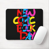 Tapis De Souris New Comic Book Day (overlap) (Avec souris)