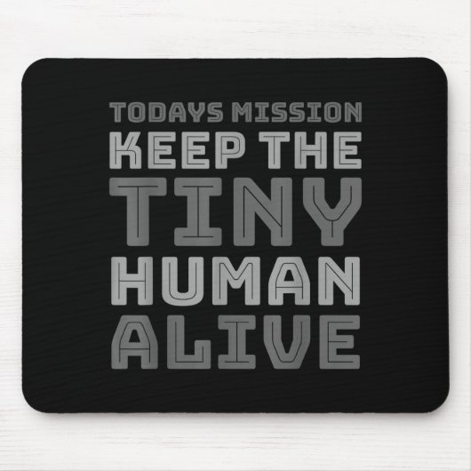 Tapis De Souris New Dad Designs Funny Father Keep The Tiny Human A (Devant)