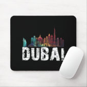 Tapis De Souris New Dubai Love Skyline Uni For Holidays In Dubai  (Avec souris)