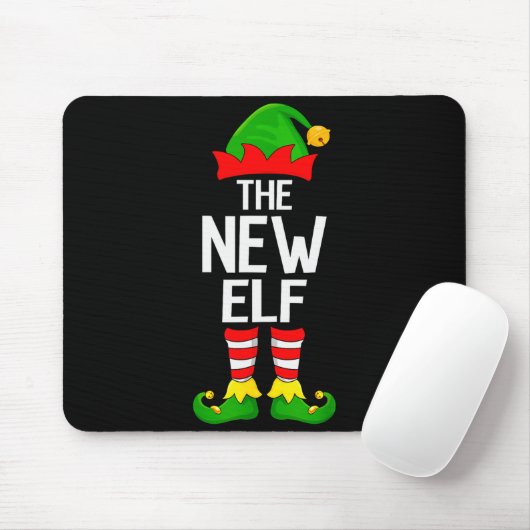 Tapis De Souris New Elf Xmas Matching Family Elf Squad Christmas (Avec souris)