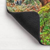 Tapis De Souris New Forest Pony & Bracken pour les amateurs de che (Coin)