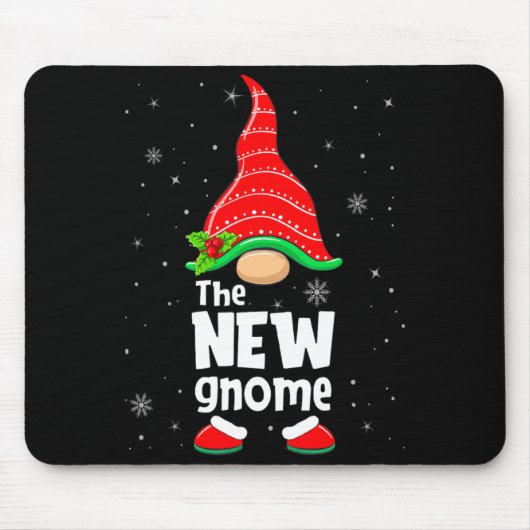 Tapis De Souris New Gnome Matching Family Group Christmas Party Pa (Devant)