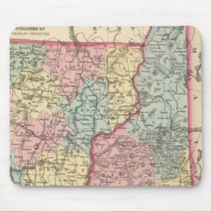 Tapis De Souris New Hampshire et Vermont 3