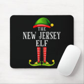 Tapis De Souris New Jersey Elf Christmas Matching Family Group Pjs (Avec souris)
