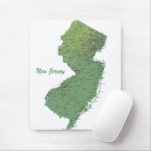Tapis De Souris New Jersey Mousepad (Avec souris)