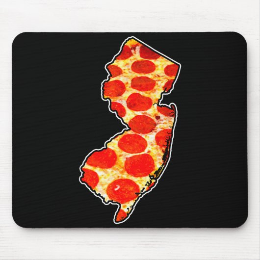 Tapis De Souris New Jersey Pepperoni Zza (Devant)