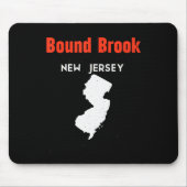 Tapis De Souris New Jersey Usa State America New Jerseyite Bound B (Devant)