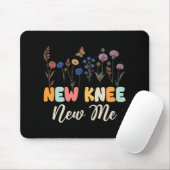 Tapis De Souris New Knee New Me Funny Knee Surgery Recovery Joke (Avec souris)
