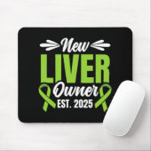 Tapis De Souris New Liver Owner Est. 2025 - Liver Transplant Recie (Avec souris)