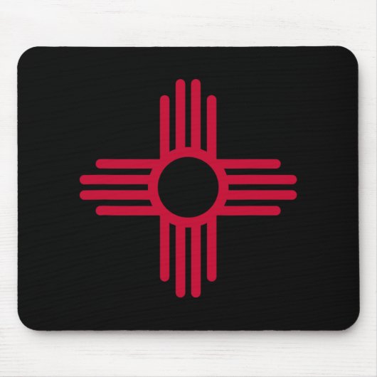 Tapis De Souris New Mexico State Flag Zia Symbol Flag  (Devant)
