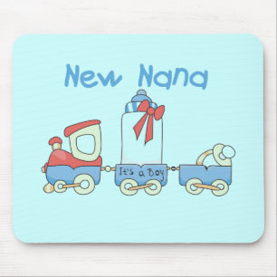Tapis De Souris New Nana - Train Tshirts et cadeaux