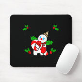 Tapis De Souris New Orleans Mr Bingle Christmas Tradition Snowman (Avec souris)