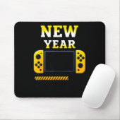 Tapis De Souris New Year 2026 Loading Gaming Controller New Years (Avec souris)