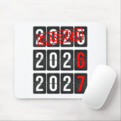 Tapis De Souris New Year 67 Six Seven Countdown New Year 2026 2027 (Avec souris)