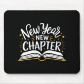 Tapis De Souris New Year New Chapter Happy New Year 2025 Book (Devant)