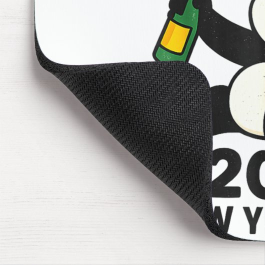 Tapis De Souris New Years Eve 2026 Trashed Panda Premium  (Coin)