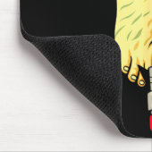 Tapis De Souris New Years Missile Toe Funny Mistletoe Holiday  (Coin)