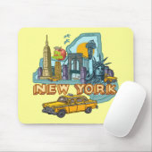 Tapis De Souris New York (Avec souris)