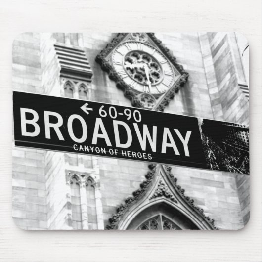 tapis de souris New York broadway (Devant)