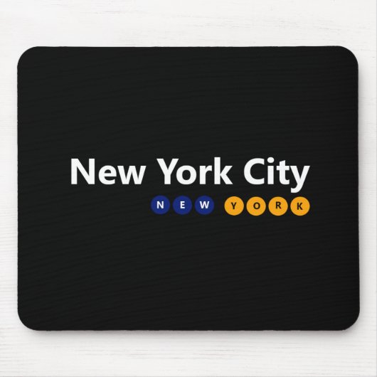 Tapis De Souris New York City, New York Mousepad (Devant)