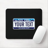 Tapis De Souris New York License Plate _1  (Avec souris)