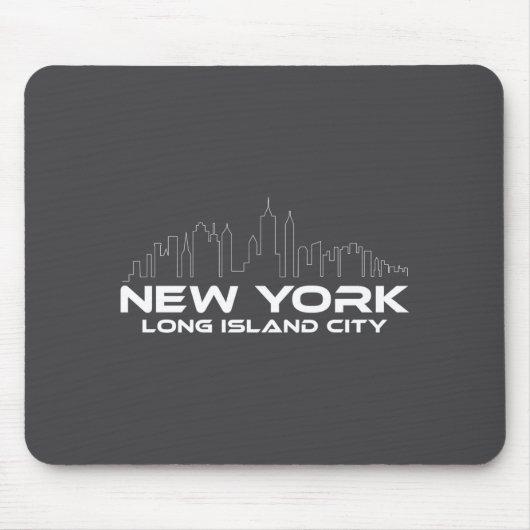 Tapis De Souris New York Long Island City  (Devant)