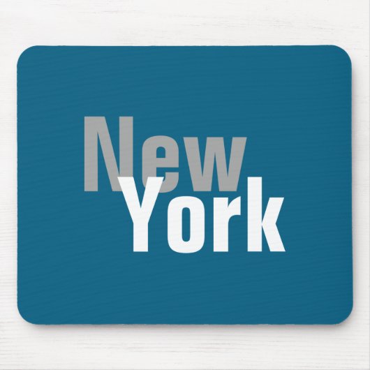 Tapis De Souris New York Mens Basic Dark _1  (Devant)