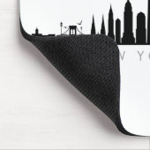 Tapis De Souris NEW YORK NYC Manhattan USA City Skyline Silhouette (Coin)
