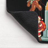 Tapis De Souris New York Parade Day Thanksgiving Santa Taxi (Coin)