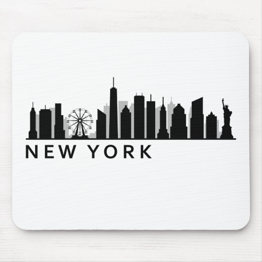 Tapis De Souris New York Skyline (Devant)