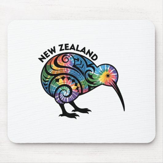 Tapis De Souris New Zealand Kiwi Bird (Devant)