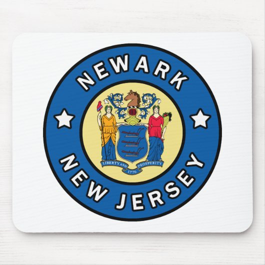 Tapis De Souris Newark New Jersey (Devant)