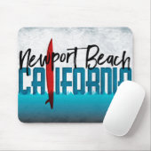 Tapis De Souris Newport Beach Mouse Pad California Surboard (Avec souris)