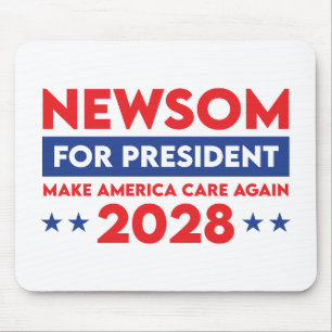 Tapis De Souris Newsom pour le président Rendre America Care 2028