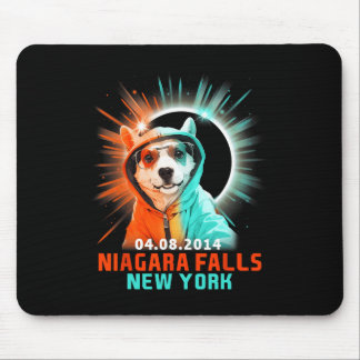 Tapis De Souris Niagara Falls New York Total Solar Eclipse 2024